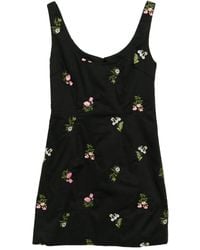 Cynthia Rowley - Embroidered Mini Dress - Lyst