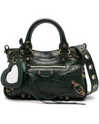 Balenciaga - Small Le Cagole Leather Tote Bag - Lyst