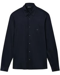 Emporio Armani - Cotton Blend Shirt - Lyst