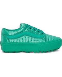 Vans - Old Skool "green" スニーカー - Lyst