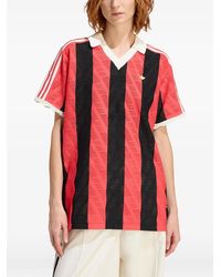 adidas - Striped Short-Sleeve T-Shirt - Lyst
