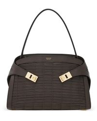 Ferragamo - Hug Soft Shoulder Bag (M) - Lyst