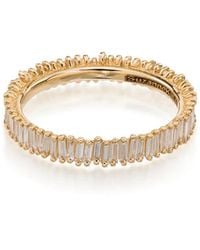 Suzanne Kalan - 18Kt Fireworks Eternity Diamond Ring - Lyst