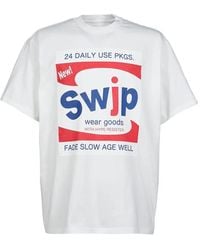 SWJP - Warhol Graphic-Print Cotton T-Shirt - Lyst