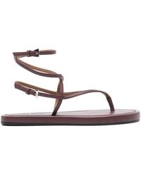 Paris Texas - Hydra Strappy Flat Sandals - Lyst