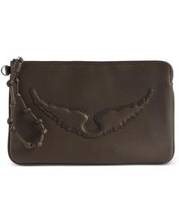 Zadig & Voltaire - Angel Clutch Bag - Lyst