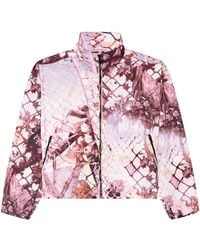 DIESEL - G-Windor-N1 Jacke Mit Print - Lyst