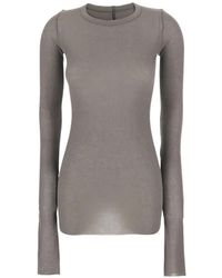Rick Owens - Long-Sleeves Top - Lyst