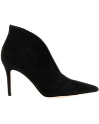 Gianvito Rossi - Suede 85 Vamp Boots - Lyst