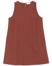 Roberto Collina - Sleeveless A-Line Mini Dress - Lyst