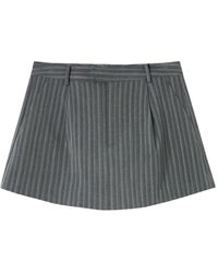 B+ AB - Pantalones Cortos De Vestir A Rayas Diplomáticas - Lyst