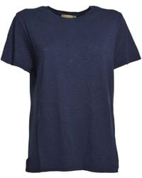 Momoní - Calavera Short-Sleeve Slub-Texture T-Shirt - Lyst