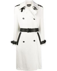 Tom Ford Jas Met Dubbele Rij Knopen - Wit