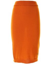 Vivienne Westwood - Bea Orb-Embroidered Midi Skirt - Lyst