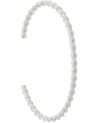 ISABEL LENNSE Twisted Cuff Bracelet - Metallic