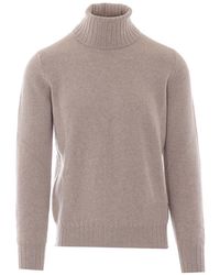 Alpha Studio - Pull À Col Roulé - Lyst