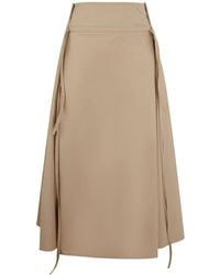 Ports 1961 - Gonna Midi Stylish Ribbon - Lyst
