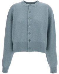 Extreme Cashmere - Crew-Neck Button-Up Cardigan - Lyst