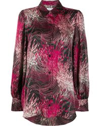 Equipment Hemd mit Print - Schwarz