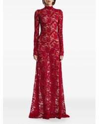 2310 STUDIO - Vestido largo con cuello alto - Lyst