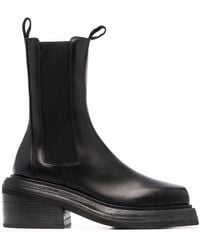 Marsèll - Cassetto Square-toe Ankle Boots - Lyst