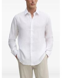 Karl Lagerfeld - Long-Sleeve Cotton Shirt - Lyst