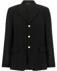 Comme des Garçons - Jewel-Button Single-Breasted Blazer - Lyst