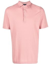 Lardini - Cotton Short-sleeved Polo Shirt - Lyst