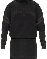 MISBHV - Team Paris Long-Sleeved Mini Dress - Lyst