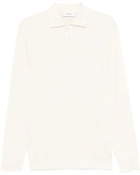 Lardini - Poloshirt Met Lange Mouwen - Lyst