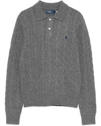 Polo Ralph Lauren - Polo En Maille Torsadée - Lyst