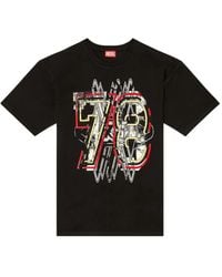 DIESEL - T-Shirt T-Boxt-T8 À Imprimé Graphique - Lyst