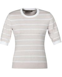 Moorer - Cotton T-Shirt - Lyst
