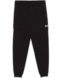 EA7 - Cotton Cargo Pants - Lyst