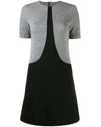 Givenchy - Two-Tone T-Shirt Dress - Lyst