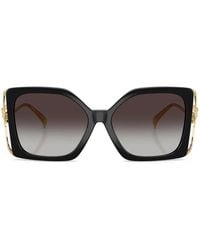 Versace - Square-Frame Medusa Sunglasses - Lyst