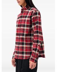 Ann Demeulemeester - Check-Print Shirt - Lyst
