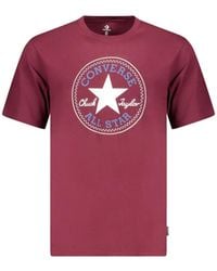 Converse - Chuck Taylor Logo-Print T-Shirt - Lyst
