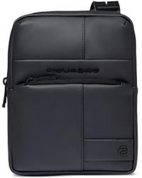 Piquadro - Water-Resistant Crossbody Bag - Lyst