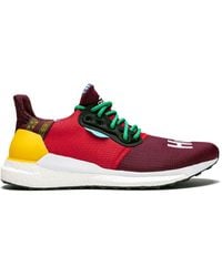 adidas - X Pharrell Williams Solar Hu Glide "friends And Family" Sneakers - Lyst