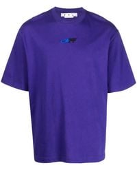 Off-White c/o Virgil Abloh - Exact Opp Cotton T-shirt - Lyst