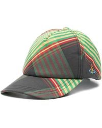 Vivienne Westwood - Combat Checked Baseball Cap - Lyst