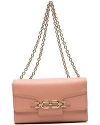 Elisabetta Franchi - Chain-Link Shoulder Bag - Lyst