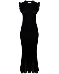 Ulla Johnson - Robe Mi-Longue Noelle À Volants - Lyst