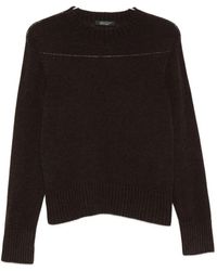 Aragona - Ribbed-Trim Sweater - Lyst