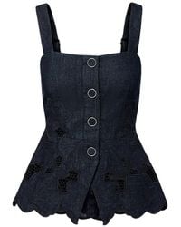 Veronica Beard - Mirielle Tank Top - Lyst