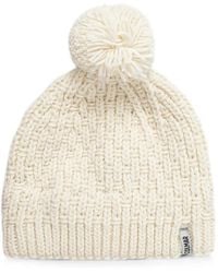 Colmar - Knitted Pom-Pom Beanie Hat - Lyst