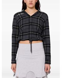 Gina Corrieri - Check Hoodie - Lyst