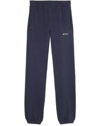 Off-White c/o Virgil Abloh - Ink Logo-Print Track Pants - Lyst