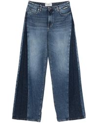 Iceberg - Jean Ample À Empiècements - Lyst